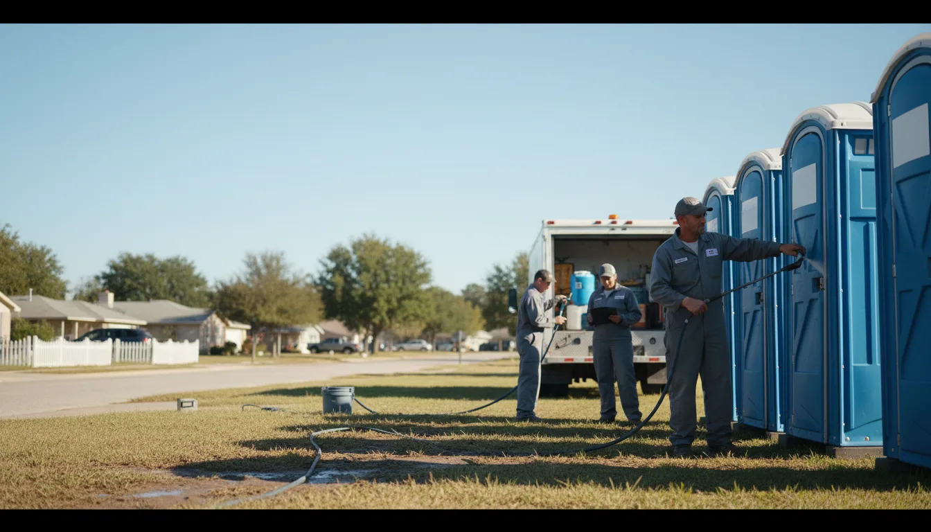 Long-Term Portable Toilet Rental in Bentonia, MS near me